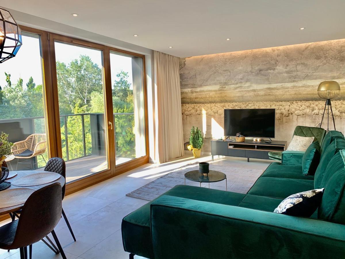 Baltic Riviera Apartments - Garden Sanctuary Retreat Gdańsk Extérieur photo